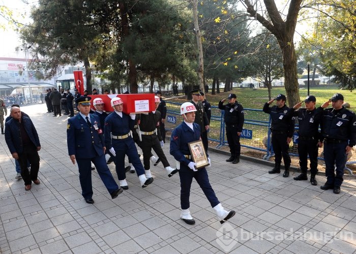 Bursa şehidini sonsuzluğa uğurladı!