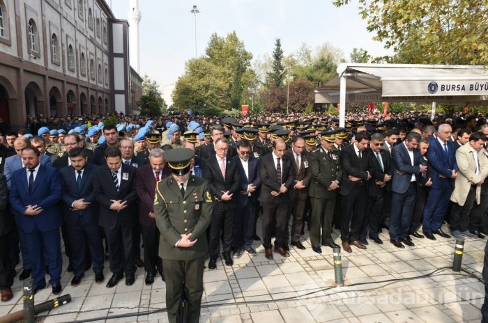 Bursa şehidini sonsuzluğa uğurladı!