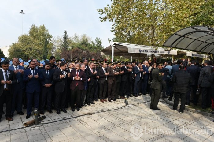 Bursa şehidini sonsuzluğa uğurladı!