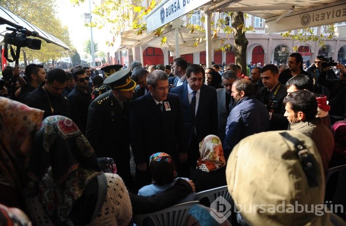 Bursa şehidini sonsuzluğa uğurladı!