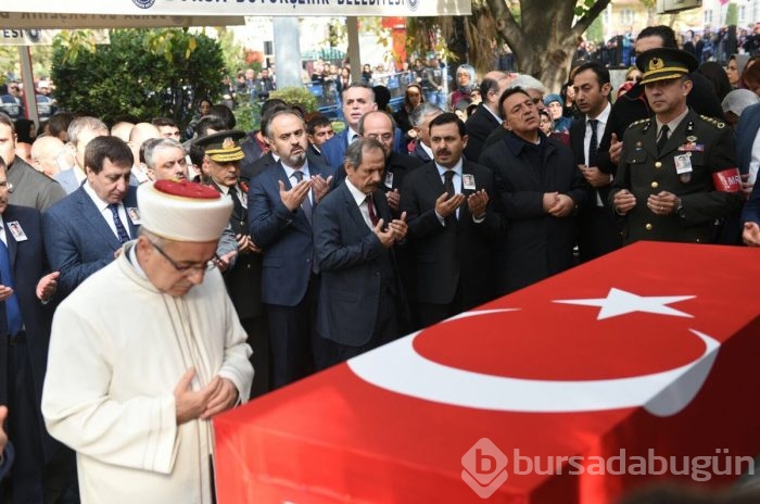 Bursa şehidini sonsuzluğa uğurladı!