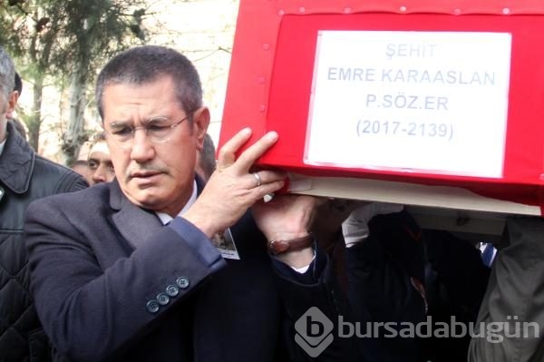 Bursa şehidini sonsuzluğa uğurladı!