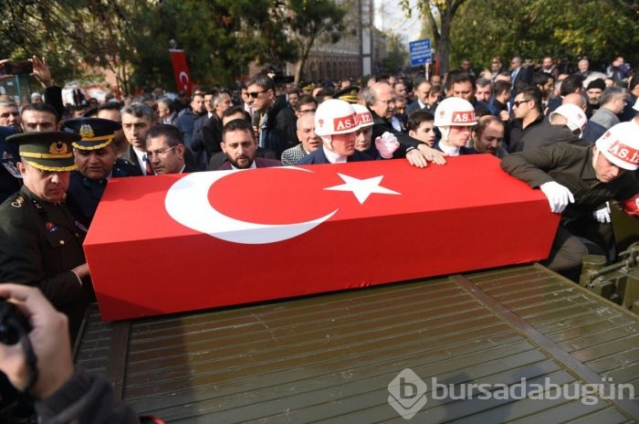 Bursa şehidini sonsuzluğa uğurladı!