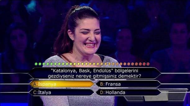 Kim Milyoner Olmak İster'de dikkat çeken sorular