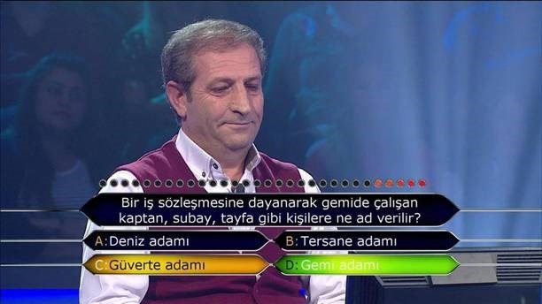 Kim Milyoner Olmak İster'de dikkat çeken sorular