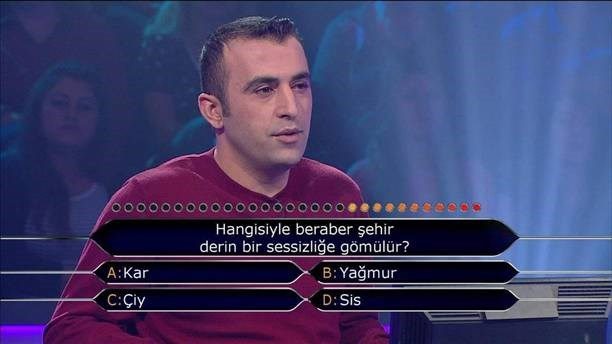 Kim Milyoner Olmak İster'de dikkat çeken sorular