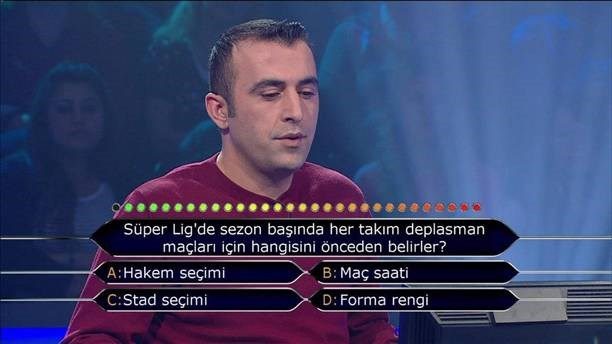 Kim Milyoner Olmak İster'de dikkat çeken sorular