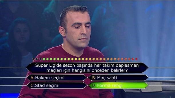 Kim Milyoner Olmak İster'de dikkat çeken sorular