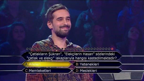 Kim Milyoner Olmak İster'de dikkat çeken sorular
