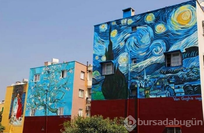 Binalar grafiti ile güzelleşiyor