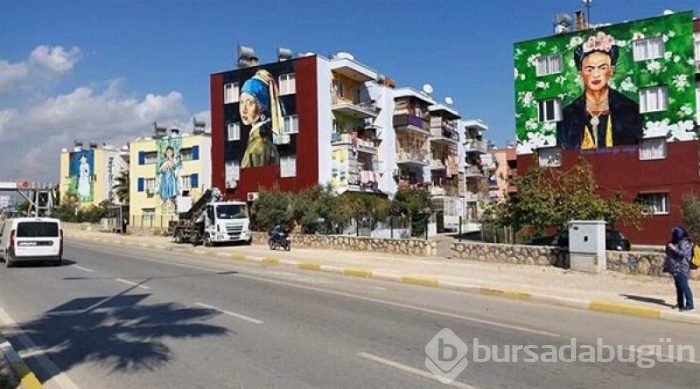 Binalar grafiti ile güzelleşiyor