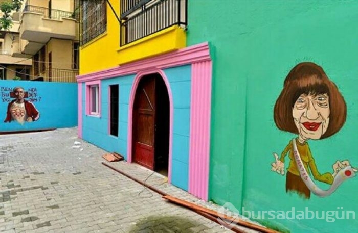 Binalar grafiti ile güzelleşiyor