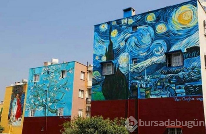 Binalar grafiti ile güzelleşiyor
