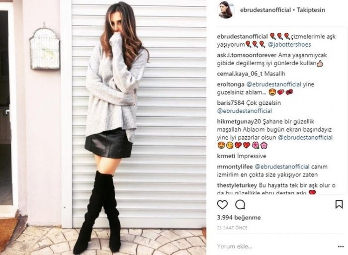 Ünlülerin instagram paylaşımları (06.11.2017)