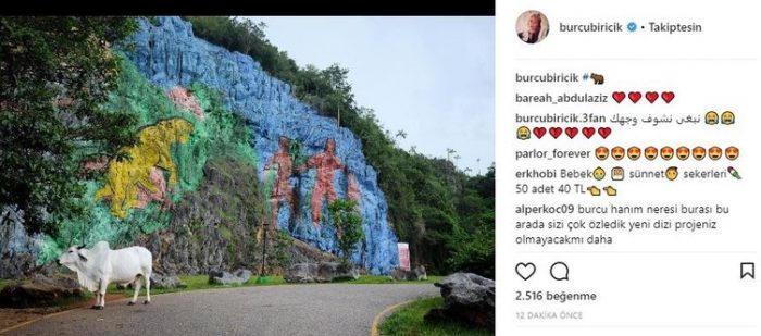 Ünlülerin instagram paylaşımları (06.11.2017)