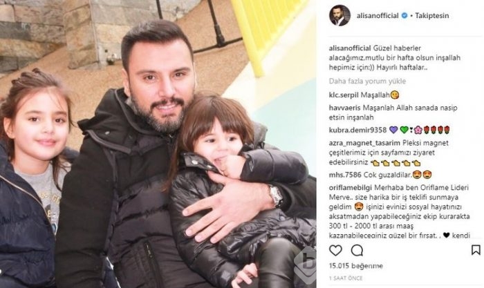 Ünlülerin instagram paylaşımları (06.11.2017)
