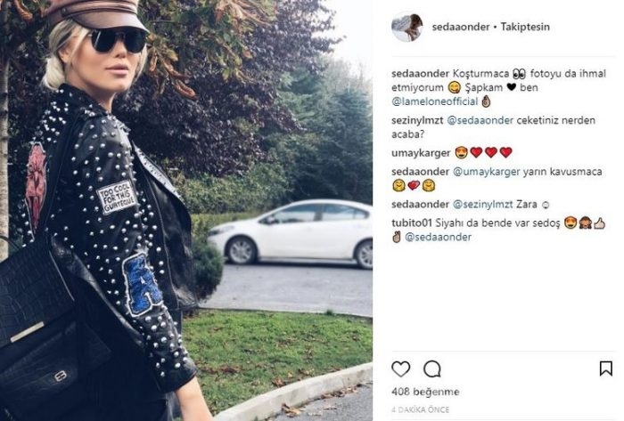 Ünlülerin instagram paylaşımları (06.11.2017)