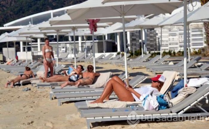 Kasım'da deniz keyfi