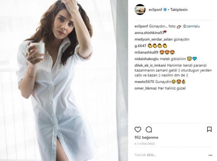 Ünlülerin instagram paylaşımları (07.11.2017)