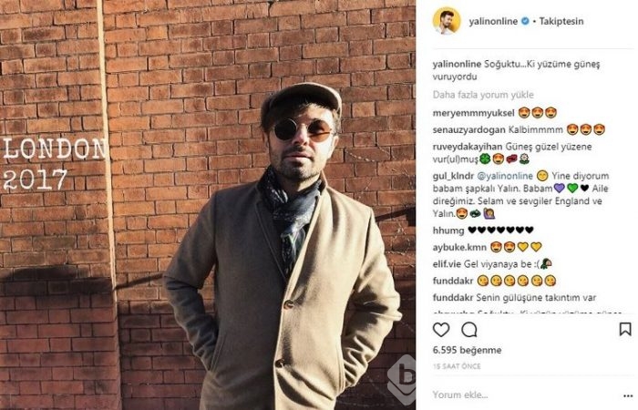 Ünlülerin instagram paylaşımları (07.11.2017)