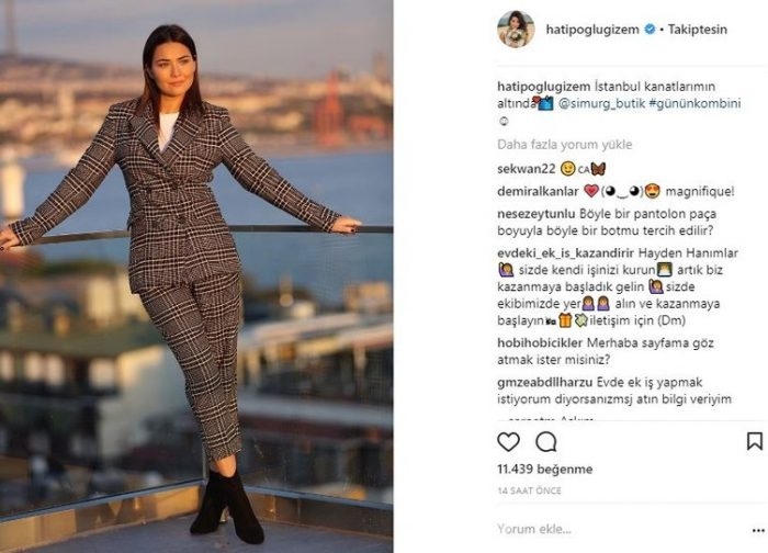 Ünlülerin instagram paylaşımları (07.11.2017)