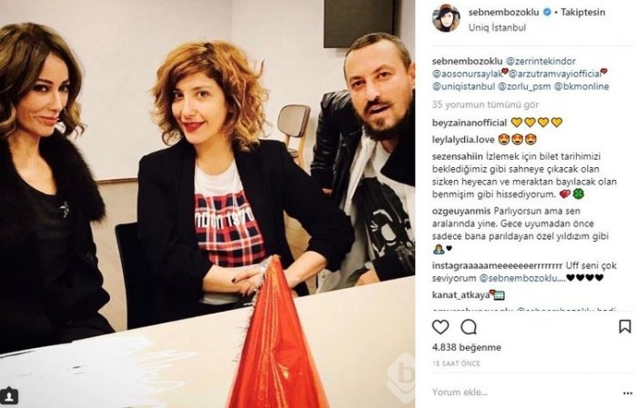 Ünlülerin instagram paylaşımları (07.11.2017)