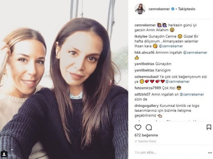 Ünlülerin instagram paylaşımları (07.11.2017)