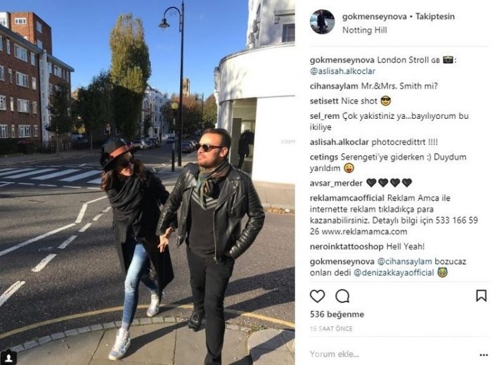 Ünlülerin instagram paylaşımları (07.11.2017)