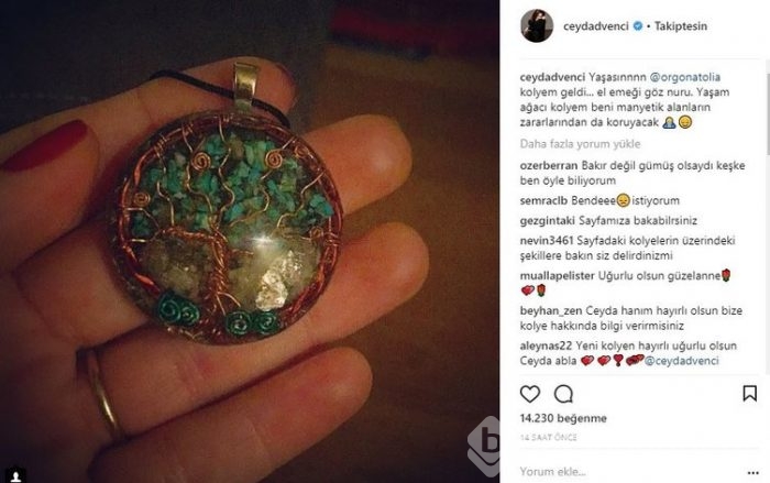 Ünlülerin instagram paylaşımları (07.11.2017)