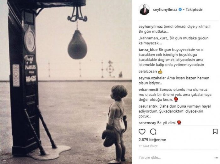 Ünlülerin instagram paylaşımları (07.11.2017)