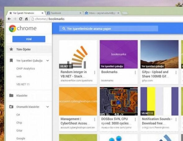 Chrome'un az bilinen özellikleri