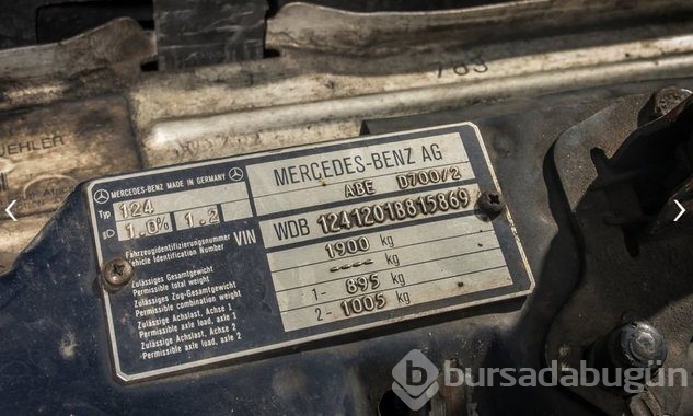 1 milyon km yapan Mercedes'in motoru 
