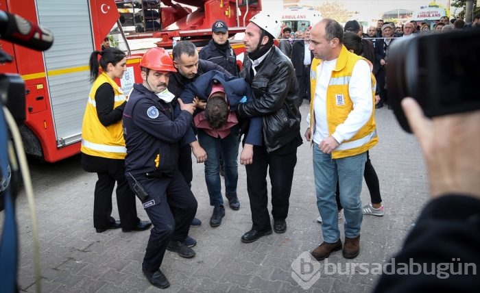 Bursa'da fabrikada patlama oldu!	