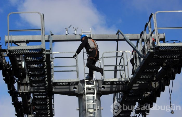 Bursa'da teleferikte ölümüne bakım	
