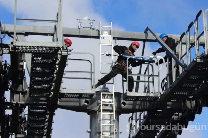 Bursa'da teleferikte ölümüne bakım	