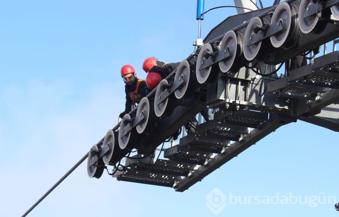 Bursa'da teleferikte ölümüne bakım	