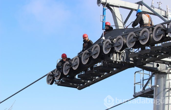 Bursa'da teleferikte ölümüne bakım	