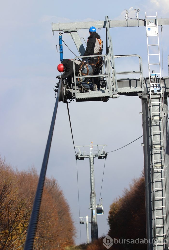 Bursa'da teleferikte ölümüne bakım	