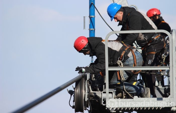 Bursa'da teleferikte ölümüne bakım	