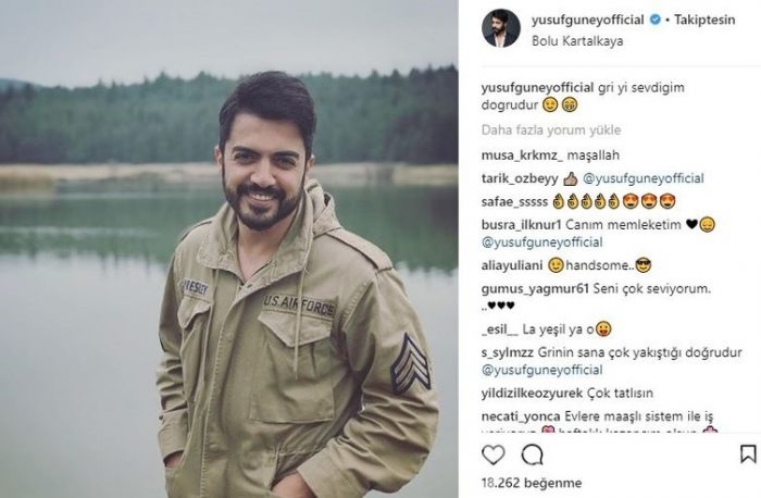 Ünlülerin instagram paylaşımları