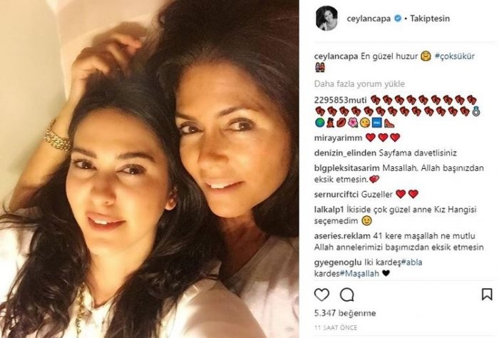 Ünlülerin instagram paylaşımları