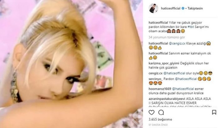 Ünlülerin instagram paylaşımları