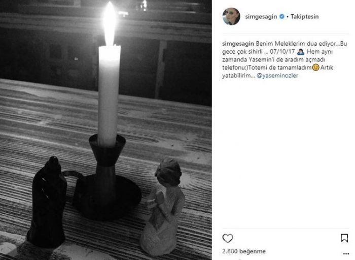 Ünlülerin instagram paylaşımları
