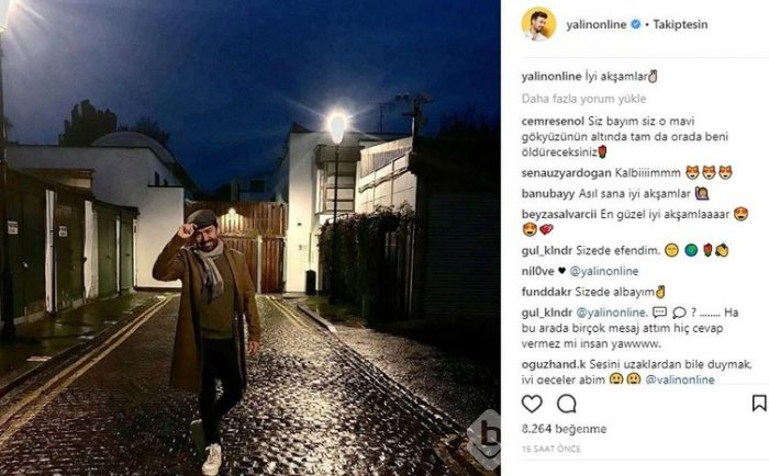 Ünlülerin instagram paylaşımları