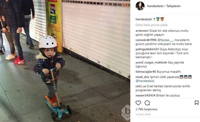 Ünlülerin instagram paylaşımları