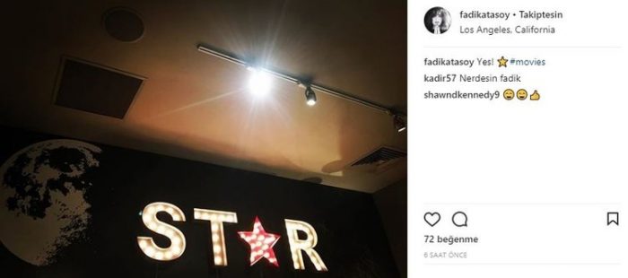 Ünlülerin instagram paylaşımları