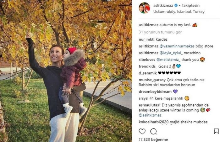 Ünlülerin instagram paylaşımları