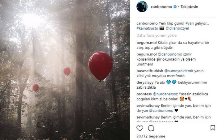 Ünlülerin instagram paylaşımları