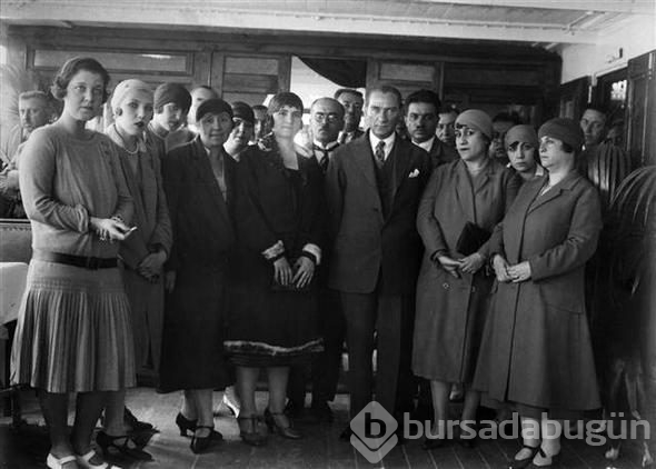 İşte Atatürk'ün az bilinen fotoğrafları
