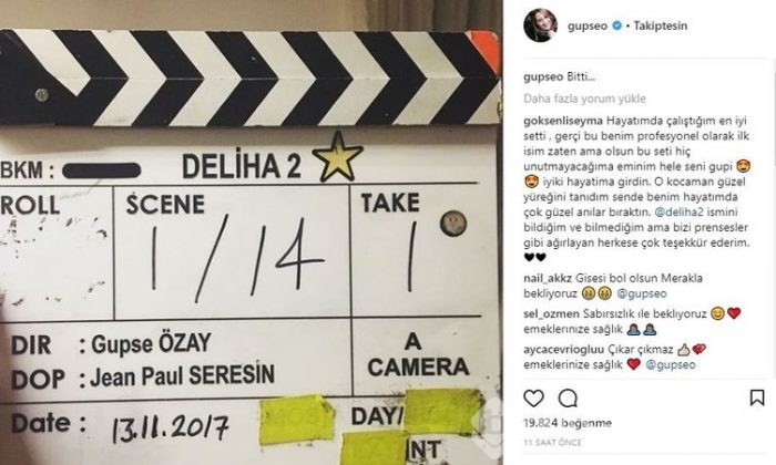Ünlülerin İnstagram paylaşımları (14.11.2017)